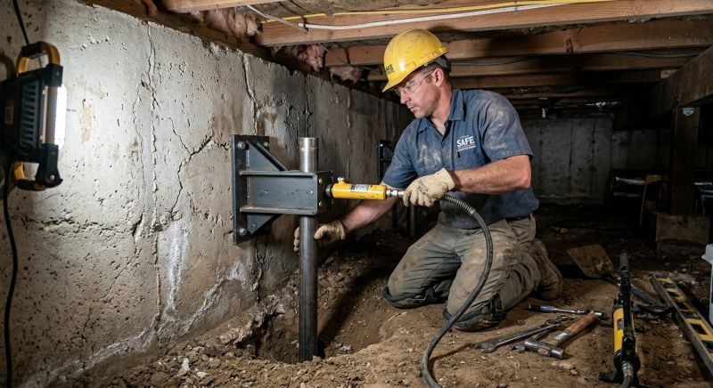 Home Foundation Leveling in Broomall, PA