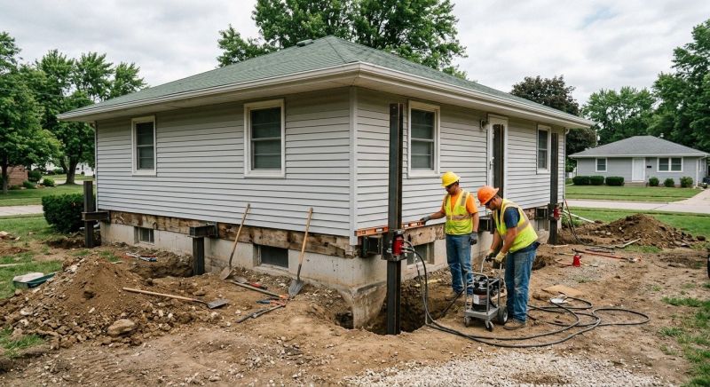 Home Foundation Leveling in Downingtown, PA