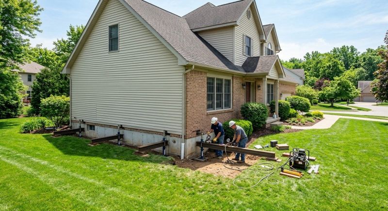 Home Foundation Leveling in Elverson, PA