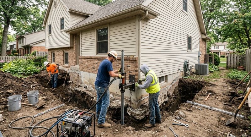 Home Foundation Repair in Camden, NJ
