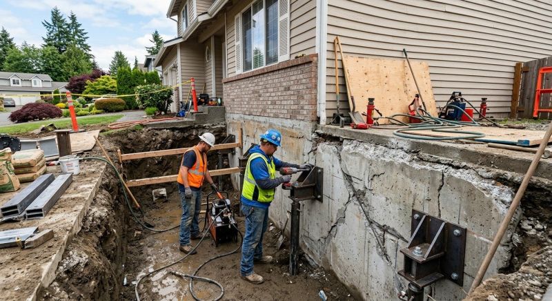 Home Foundation Repair in Haddon Heights, NJ