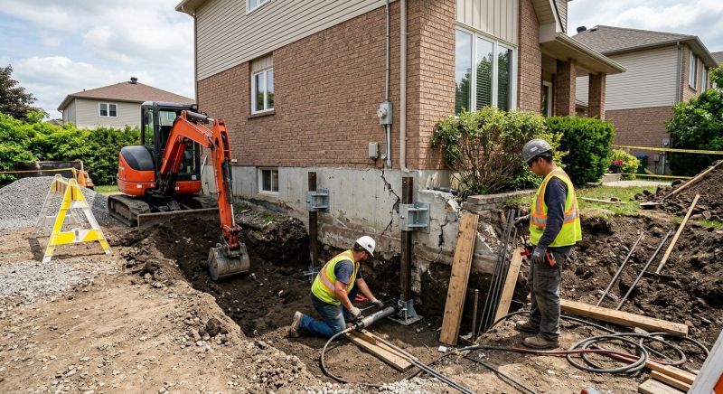 House Foundation Repair in Lansdale, PA
