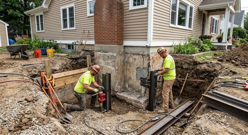 House Foundation Repair in King Of Prussia, PA