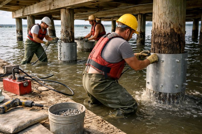 Piling Repair in Bucks County, PA