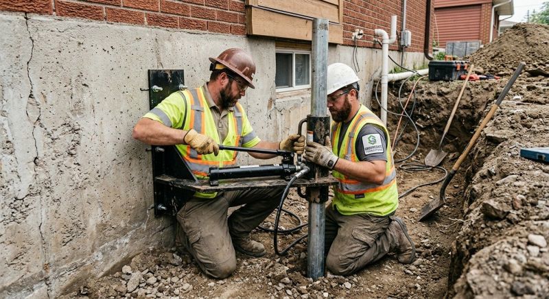 Settling Foundation Service in Aston, PA