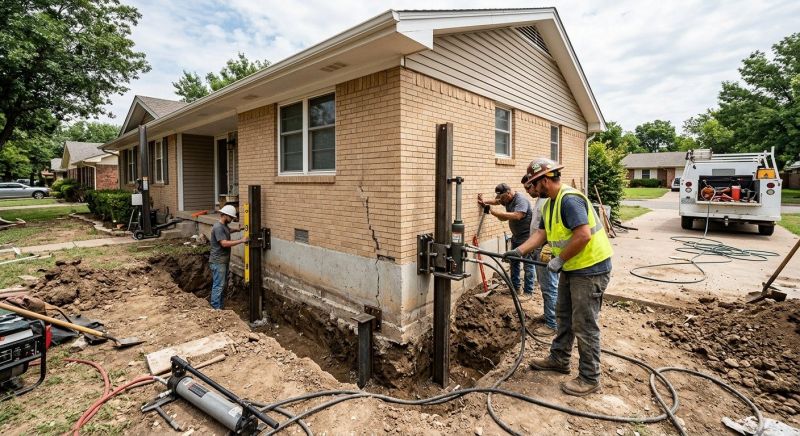 Settling Foundation Service in Dresher, PA