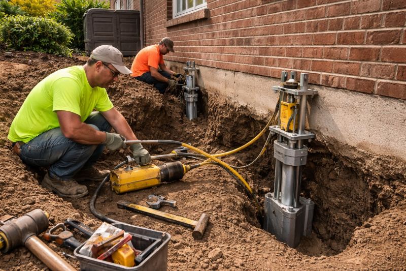 Settling Foundation Service in King Of Prussia, PA