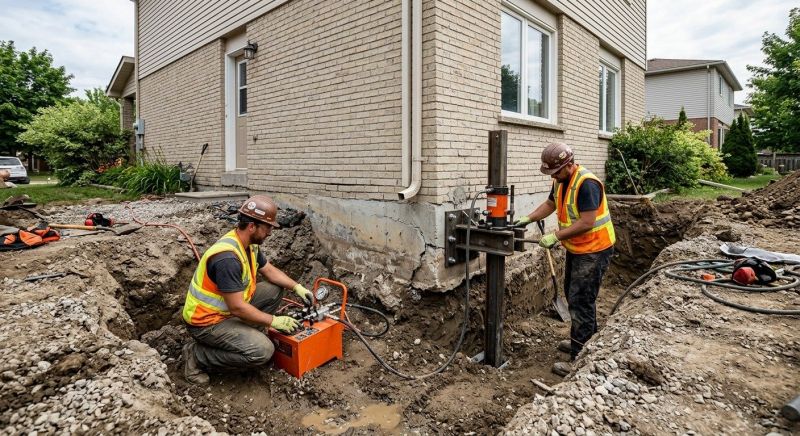Sinking Foundation Lifting in King Of Prussia, PA