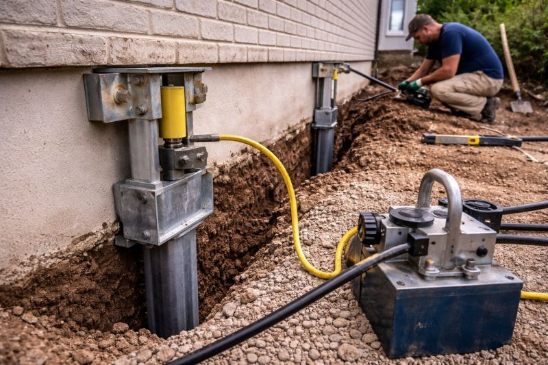 Sinking Foundation Repair in Richboro, PA