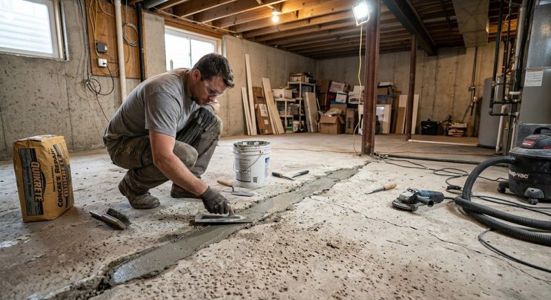Slab Foundation Repair in King Of Prussia, PA