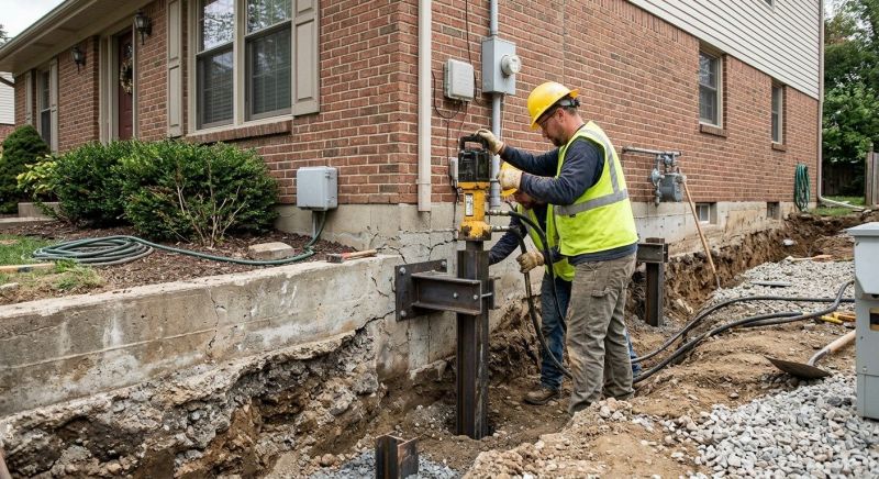 Structural Foundation Repair in Ardmore, PA