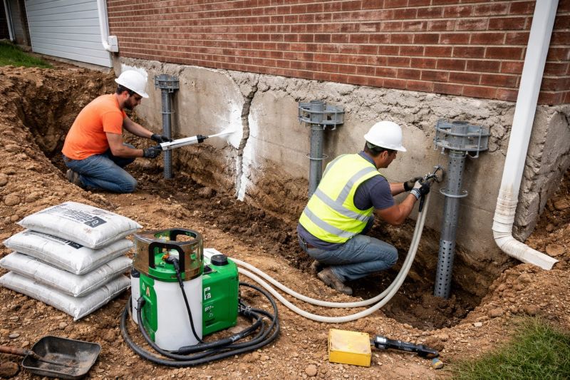 Structural Foundation Repair in Audubon, NJ