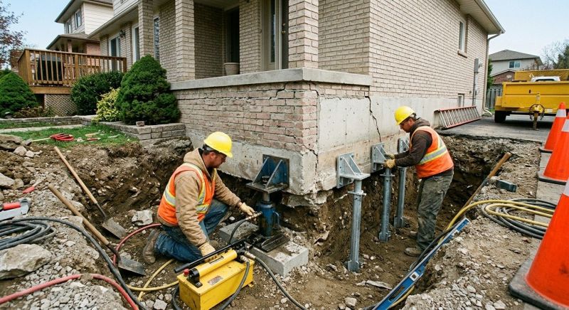 Structural Foundation Repair in Barto, PA