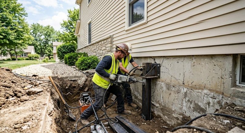 Structural Foundation Repair in Fort Washington, PA