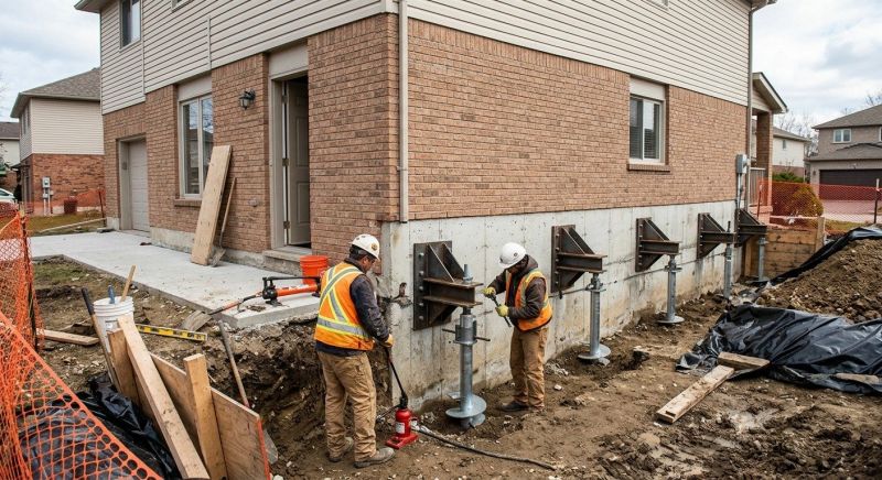 Structural Foundation Repair in Huntingdon Valley, PA