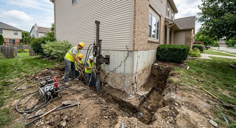 Structural Foundation Repair in Kennett Square, PA