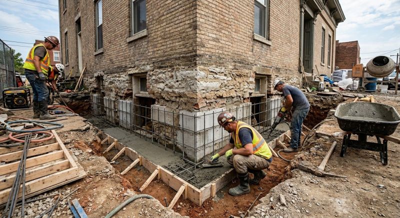 Structural Underpinning in King Of Prussia, PA