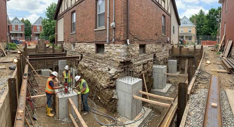 Structural Underpinning in King Of Prussia, PA